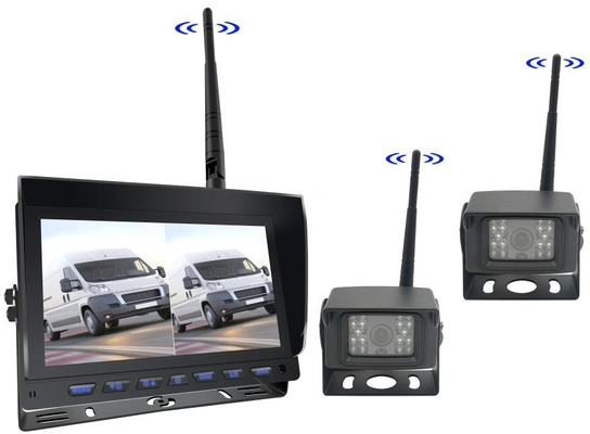 Màn hình ô tô IPS không dây 9ich AHD 1080P Mặt sau Bộ màn hình ô tô đảo ngược TFT