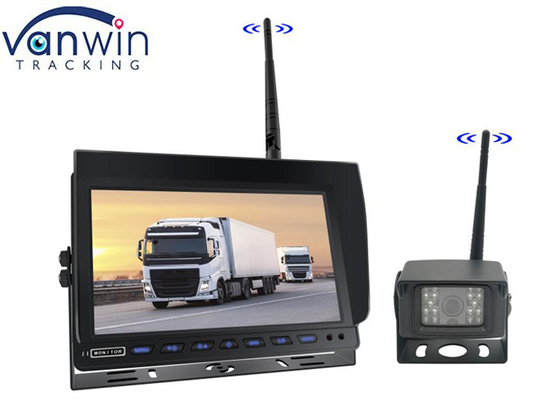 Bộ màn hình camera lùi ô tô 10 inch Quad Split 4ch AHD Wireless 1080P