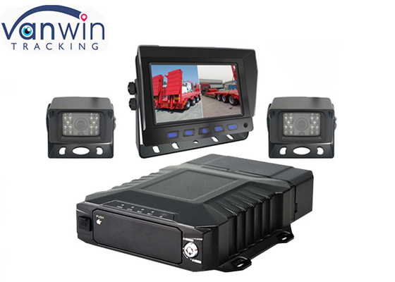 3G 4G GPS WiFi G-sensor tùy chọn 4CH SD HDD Giải pháp DVR di động