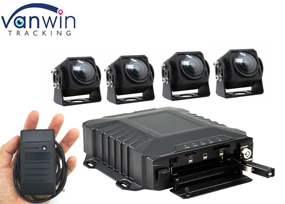 1080p 4 kênh DVR di động HDD 4g Mdvr GPS Wifi Xe buýt Taxi Truck Xe buýt trường học Mdvr
