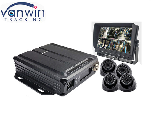 720p AHD 1080P 4G GPS 4CH hệ thống dvr di động cho xe tải xe buýt