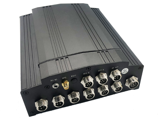 4G 5G 1080P 8 kênh Hệ thống máy ảnh DVR di động cho xe buýt trường học Với phần mềm khách hàng miễn phí