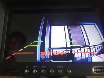 Độ phân giải cao 170 góc rộng Camera chiếu hậu với màn hình gương chiếu hậu