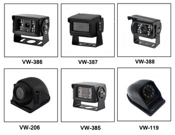 7 &amp;#39;&amp;#39; Quad AHD DVR Màn hình xe hơi LCD Hỗ trợ 4 camera 720P Ghi hình ổ cứng