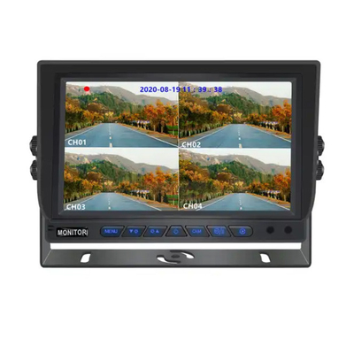 9 inch 1080P Quad Car Monitor Với DVR hỗ trợ chức năng ghi hình thẻ SD 256G