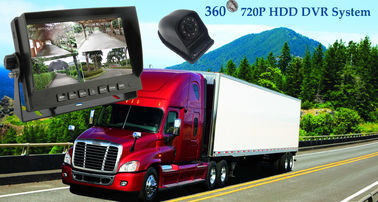 Màn hình 7 inch 4CH HD DVR DVR Video 720P với 4 camera cho xe nông nghiệp