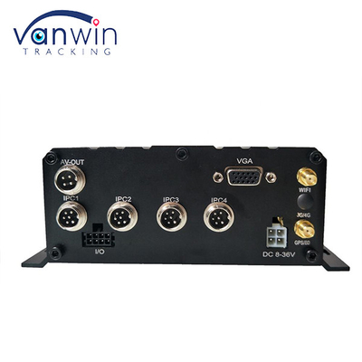 8-Channel Mobile NVR With H.264 HDD 1080P Hard Disk Remote 3G 4G GPS Wifi Vehicle Bus Truck Network Monitoring