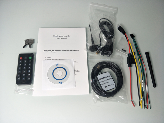 H.265 8CH 1080P Hard Disk MNVR cho Truck Bus Remote 4G GPS WiFi Vehicle Network Monitoring