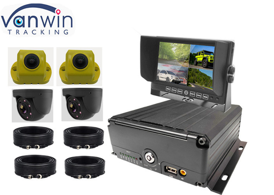 4G GPS WiFi MNVR Với HDD SSD Hỗ trợ giám sát mạng xe tải bus từ xa