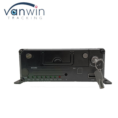 Tiếng Anh / Trung Quốc / Nga Ngôn ngữ 4 kênh DVR di động, Camera CCTV xe tải
