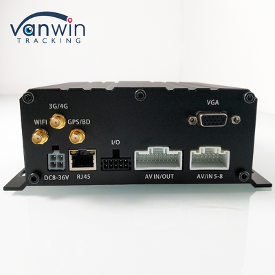 8-Channel Hard Disk SD Card DVR di động H.264 MDVR xe hơi để giám sát an toàn xe