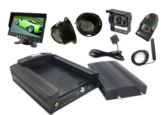 Xe buýt HD Mobile DVR 4G LTE GPS WIFI 4CH 1080P Cổng HDD / SSD RJ45 với Canbus