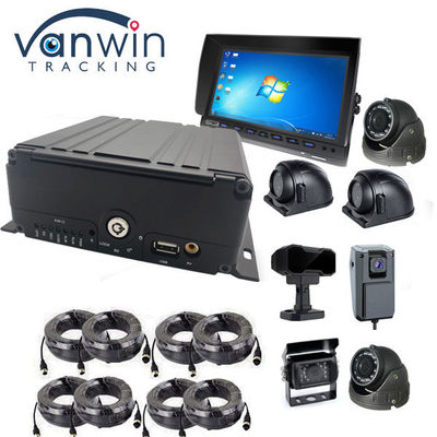8CH AI MDVR 4G GPS DVR Xe để hỗ trợ xe buýt ADAS DMS BSD với 4G 5G Hộp đen xe Video Recorder cho xe buýt trường học