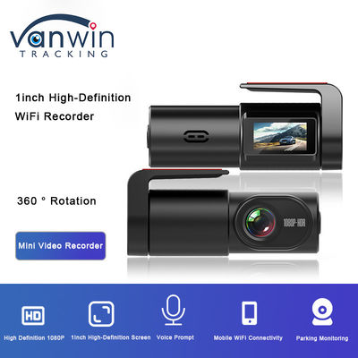 ADAS HD Night Vision Parking Monitoring Internet di động WIFI ẩn 360 ° 1 Inch lái xe ghi âm