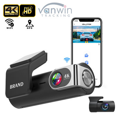 Night Vision High-Definition 4K Driving Recorder Máy ảnh xe hơi nhỏ hỗ trợ WiFi và GPS