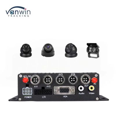 DC 12V 36V H.265 4CH HD 1080P Car Mobile DVR Dash Cam Recorder với truyền không dây