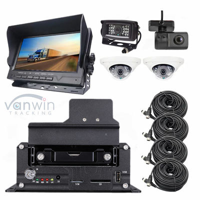 4CH Dash Cam Recorder AI hỗ trợ GPS DVR 1080P Mobile Dvr Recorder cho xe hơi
