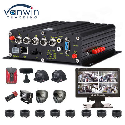 AI 4CH Car Recorder Với GPS DVR 1080p DVR Điện thoại DVR Car DVR Video Recorder