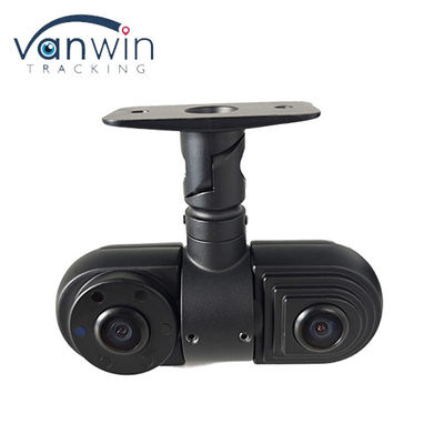 Xe buýt Ống kính kép góc rộng 2CH 1080P HD bên trong máy ảnh xe usb phía trước với cảm biến CMOS / CCD