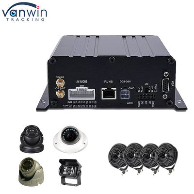1080P H.264 AHD 256GB 4CH Car Mobile DVR GPS Thẻ SD Xe buýt Xe tải Máy ghi hình xe hơi