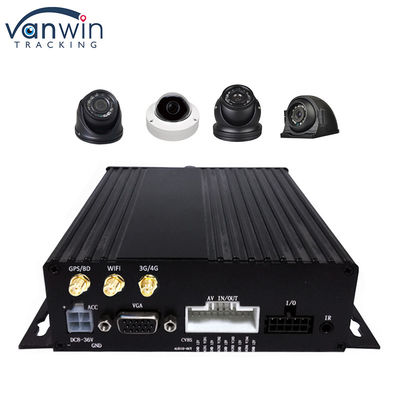 GPS 1080P HD 4CH DVR di động Thẻ SD Samrt WIFI Xe buýt Thiết bị ghi hình kỹ thuật số