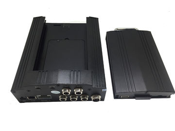 4G 4 kênh GPS Hệ thống dv xe video với 2 Tera HDD Storage 4 Máy ảnh RS232 MDVR