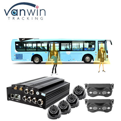 Bộ đếm hành khách 8CH 1080P MDVR cho xe buýt 2 cửa, Hệ thống đếm hành khách xe buýt chính xác cao