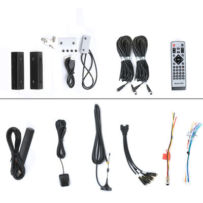 Bộ đếm hành khách 8CH 1080P MDVR cho xe buýt 2 cửa, Hệ thống đếm hành khách xe buýt chính xác cao
