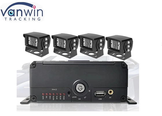 Thẻ lưu trữ ô tô AHD 1080P 4CH ổ cứng DVR di động màn hình video độ nét cao