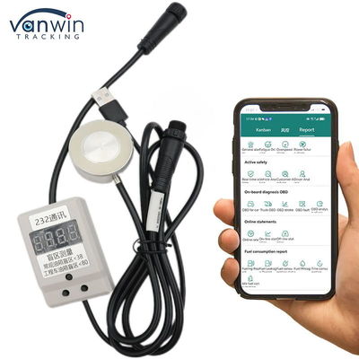 Giám sát nhiên liệu xe tải Hệ thống định vị toàn cầu Theo dõi cảm biến mức bình nhiên liệu Cảm biến nhiệt độ mức nhiên liệu