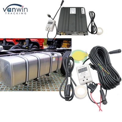 Giám sát nhiên liệu xe tải Hệ thống định vị toàn cầu Theo dõi cảm biến mức bình nhiên liệu Cảm biến nhiệt độ mức nhiên liệu
