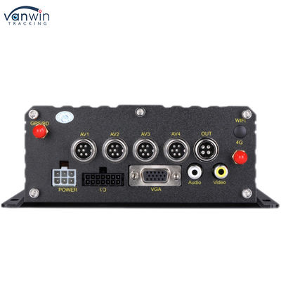 8 kênh HD DVR di động với hệ điều hành Linux 4G / 3G / GPS / WiFi / G-Sensor