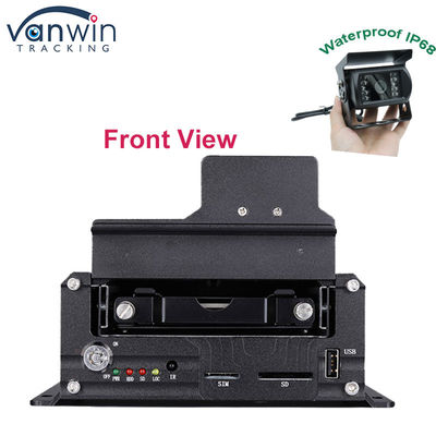 1080P H265 DUAL SD Card 8 Channel Mobile DVR với HDD Max 2TB cho xe taxi xe tải