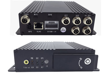 Chất lượng AHD Dual SD Mobile DVR Hệ thống MDVR bảo mật điều khiển từ xa