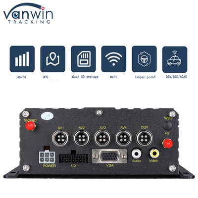 4G GPS WIFI Dual SD Card 4 Channel MDVR 1080P HDD AI DVR cho xe buýt Floklift