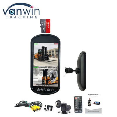 7 inch 2 Channel HD 1 Way Audio Input Car Monitor Rearview Mirror High Digital Panel mới
