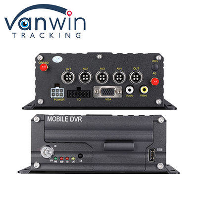 DVR xe buýt di động 4 Ch AI với AI DSM ADAS BSD Hỗ trợ 4G 5G WIFI GPS