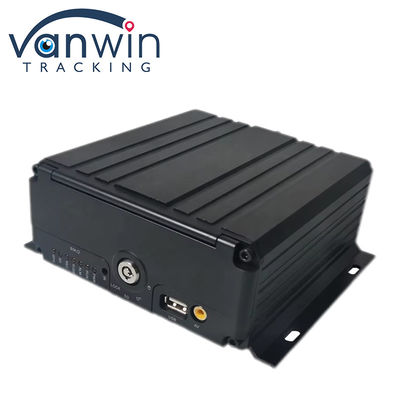 Full HD 1080P 8CH Mobile DVR SD Card 4G GPS H.265 CMSV6 Hệ thống bảo mật DVR xe buýt