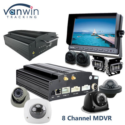 Hệ thống camera 4G Wifi GPS MDVR 8CH Máy ghi hình kỹ thuật số di động cho xe buýt xe tải