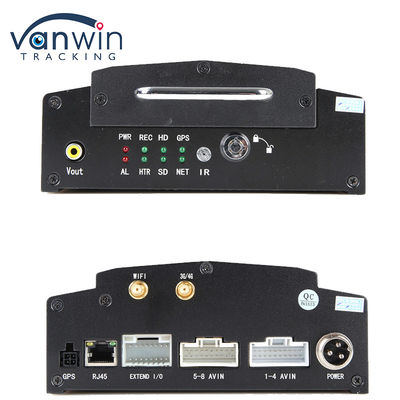Hệ thống camera 4G Wifi GPS MDVR 8CH Máy ghi hình kỹ thuật số di động cho xe buýt xe tải