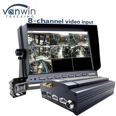 Hệ thống camera 4G Wifi GPS MDVR 8CH Máy ghi hình kỹ thuật số di động cho xe buýt xe tải
