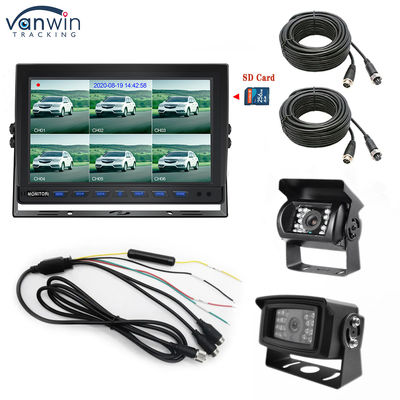 10.1 Inch AHD Quadripation Monitor Onboard Monitoring Display Screen Màn hình hiển thị