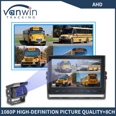 9 Inch 8 Channel AHD Monitor Video 1080P Car LCD IPS Monitor cho xe buýt xe tải