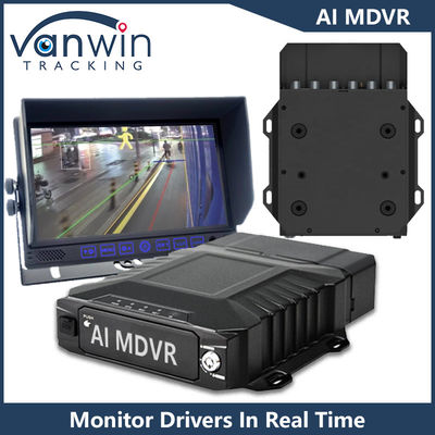AHD 1080P 8CH 4G GPS DVR di động với tích hợp ADAS DSM BSD thuật toán AI