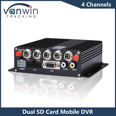 Máy ảnh xe ô tô 4CH HD Khách thẻ SD Động cơ DVR 4G GPS 1080P MDVR H.265 Video Recorder