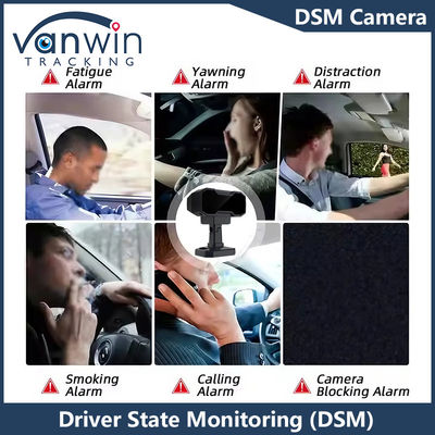 DMS 4G GPS Full HD giám sát xe tải Camera mệt mỏi chống ngủ tài liệu an toàn tài xế