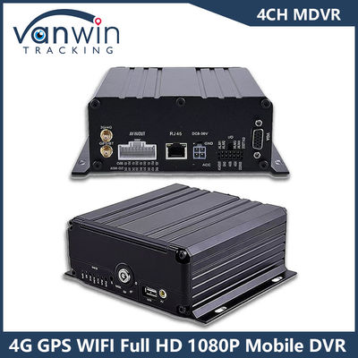 4CH GPS 4G WiFi DVR di động Full HD 1080P Camera xe HDD Mdvr Cho xe buýt xe tải xe tải