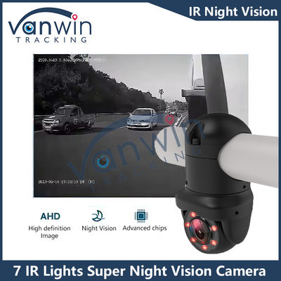 IP69K Full HD Night Vision Xe Dome Camera Model 7 IR Light Camera cho xe buýt