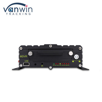 ADAS DMS BSD AI Xe đội Cam Xe với 8CH WiFi GPS 4G Live View DVR di động cho xe
