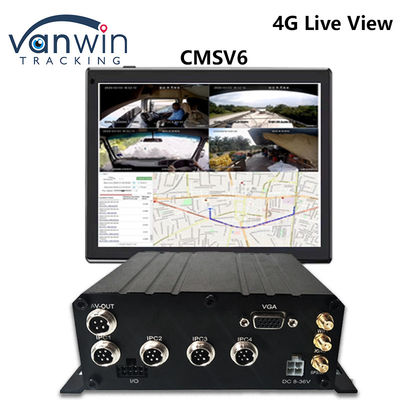Hệ thống 8CH AHD Dual SD Card DVR di động 4G WIFI GPS MDVR cho xem trực tiếp